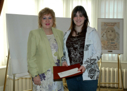 third place award for poster