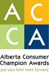 Alberta Consumer Champion Awards logo