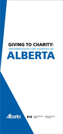Giving to Charity brochure
